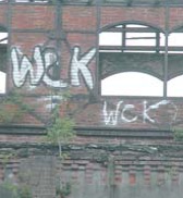 Das hchste Graffiti im Kreis Schaumburg. (Bericht und Foto:  SN rnk)