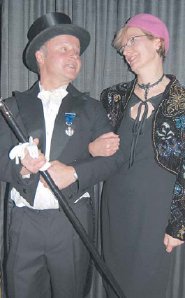 Peter Reinhold und Silvia Spilker bei den Proben. (Foto:  SN jaj)
