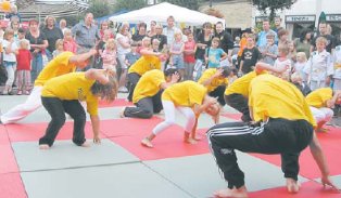 Capoeira und olympische Disziplinen. (Foto:  SN sig)