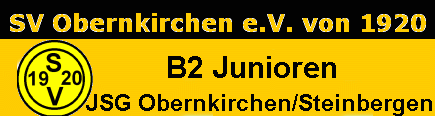 B2 Junioren JSG Steinbergen/Obernkirchen