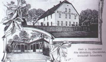 Alte Bckeburg  (Quelle: Archivbilder Obernkirchen)