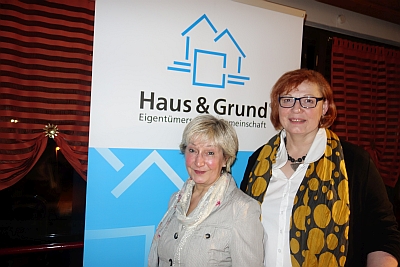 Frau Karin Heitmeier und Frau Doris Mestwarp