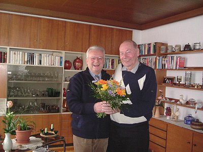 Haus und Grund Schaumburg Obernkirchen gratuliert Herrn Krger zum 80. Geburtstag