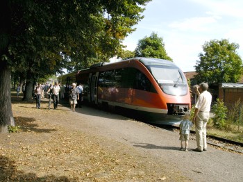 Frderkreis ldt zur Fahrt mit Triebwagen ein. (Foto:  obk-info)