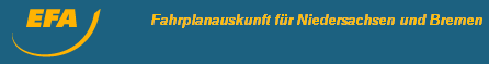 EFA Fahrplanauskunft