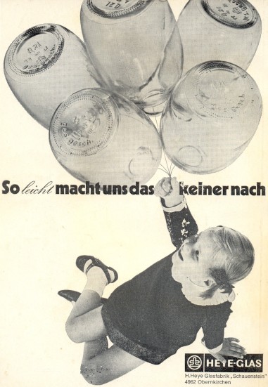 Heye-Werbung 1972