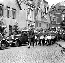 Obernkirchener SA auf dem Bergfest 1936