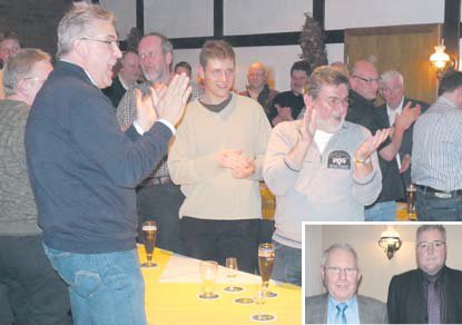 Ovationen fr Wolfgang Anke. (Fotos:  SN sig)