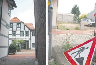 Gesucht wird ein Mieter fr die Lange Strae 10 (links). (Fotos:  SN rnk)