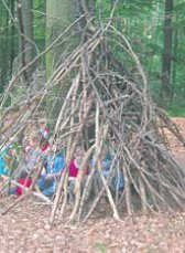 Im Tipi finden alle Kinder Platz. (Foto:  SN pr.)