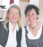 Beate Josten (links) und Drte Worm. (Foto:  SN rnk)