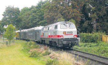 Die Diesellok V 6 kommt morgen nach Schaumburg. (Foto:  SN pr.)