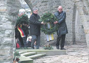 Die Stadt erinnert an die Opfer der beiden Weltkriege. (Foto:  SN rnk)