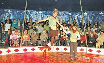 Zirkuswoche in Obernkirchen (Foto:  SN clb)