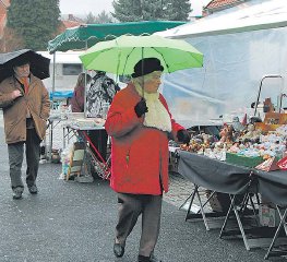 Es lohnt sich einfach nicht: Kunden sind auf dem Trdelmarkt eine rare Ausnahme. (Foto:  SN jaj)