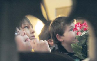Kirche fr Kinder mit Comic und Geschichten. (Foto:  SN rnk)
