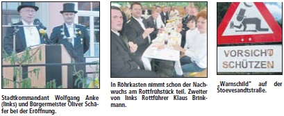 Schtzenfest in Obernkirchen. (Fotos:  SN sig)