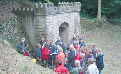 Der Eingang zum Liethstollen in Obernkirchen. (Foto:  SN mld)