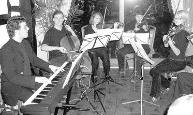 Das Streichensemble des Stadthger Ratsgymnasiums