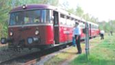 Pfingstmontag rollt der Schienenbus. (Foto:  SN Skamira)