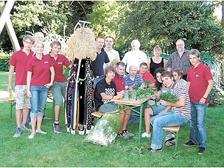 Auch Gelldorf bereitet das Erntefest vor. (Foto:  SN clb)