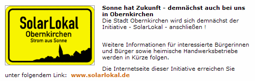 SolarLokal Obernkirchen