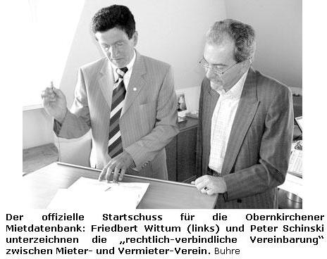 Ein historischer Moment